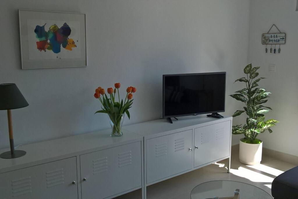 Luminoso Estudio En La Playa De 坎佩略 外观 照片